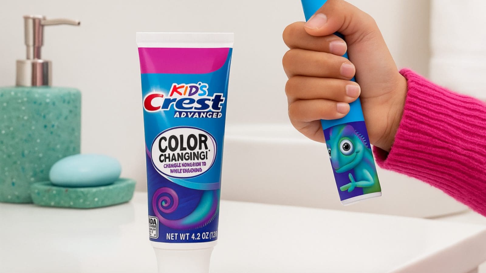 Pg Mask Toothpaste P&G updates Crest Kids’ toothpaste packaging following Texas Attorney ...